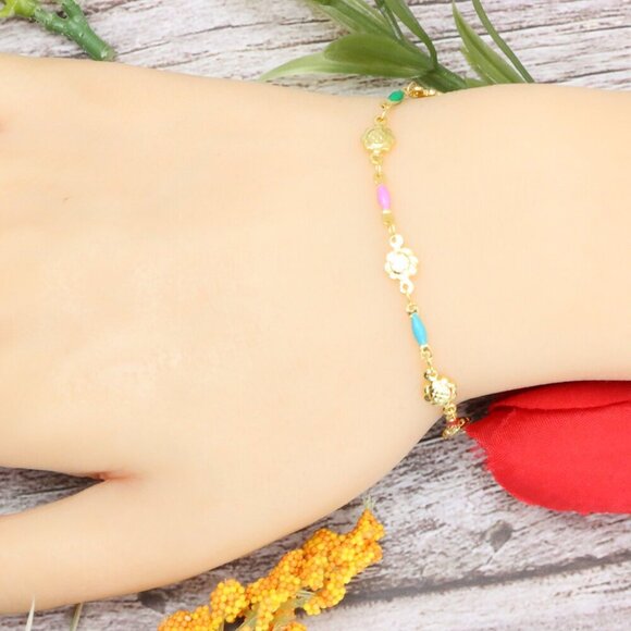 Trendy Bracelet for Girls & Women – Cute, Adjustable & Gift-Ready | MLCRC1956 - Picture 3 of 11